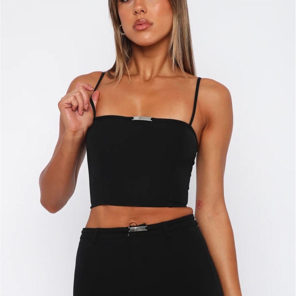 White Fox Boutique Make Me Wonder Crop Top